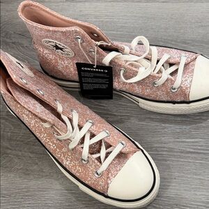 Converse Speckled Pink High-Tops